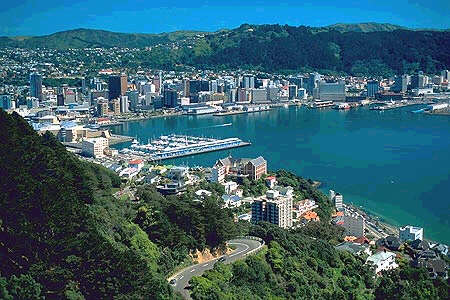 Веллингтон, столица Новой Зеландии